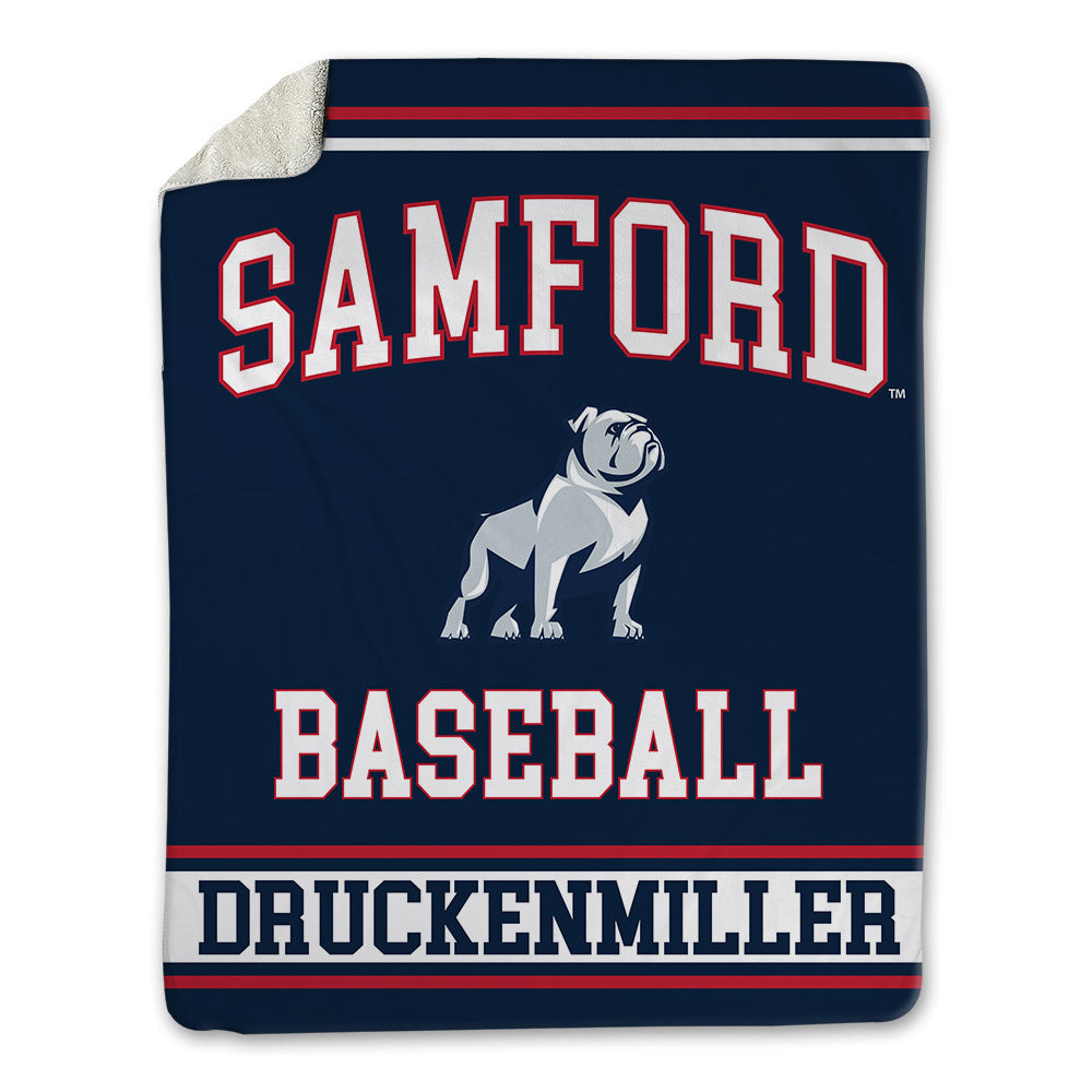 Samford - NCAA Baseball : Drew Druckenmiller - Blanket-0