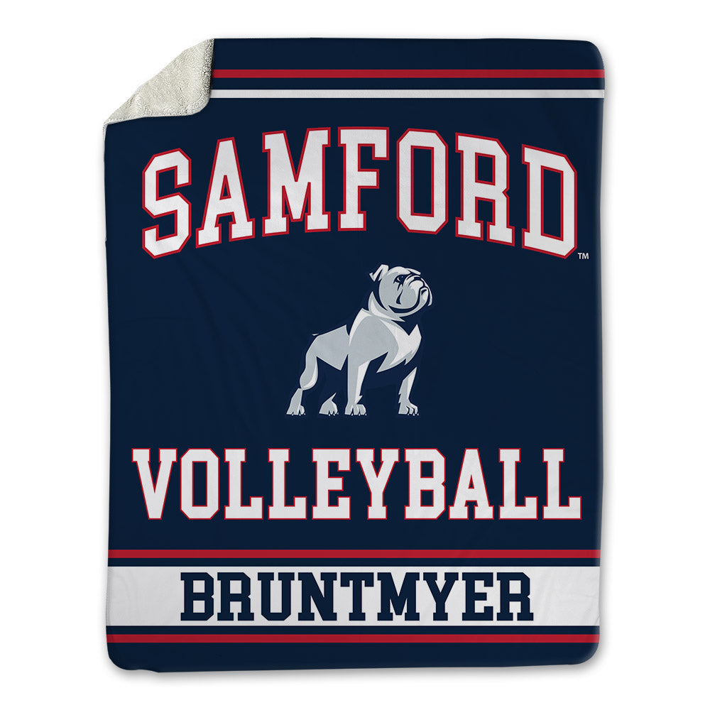 Samford - NCAA Women's Volleyball : Shea Bruntmyer - Blanket-0