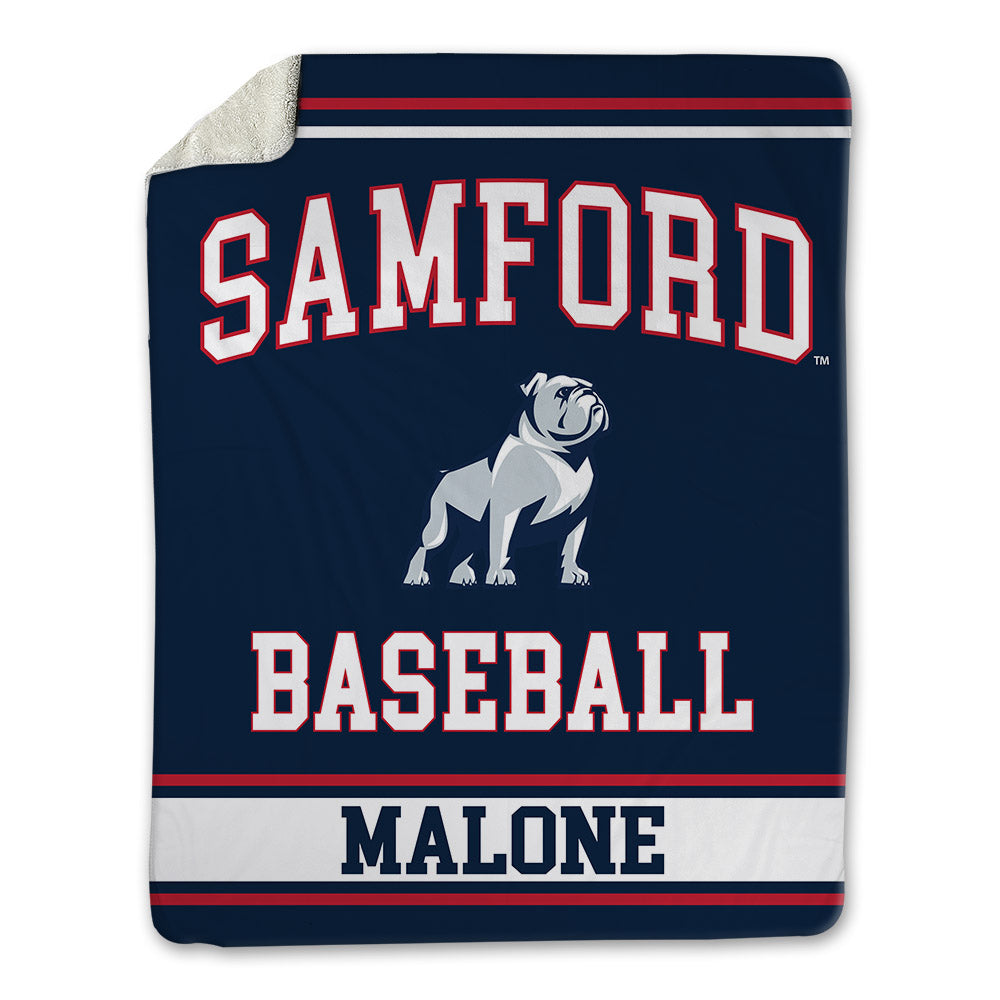 Samford - NCAA Baseball : John Malone - Blanket-0