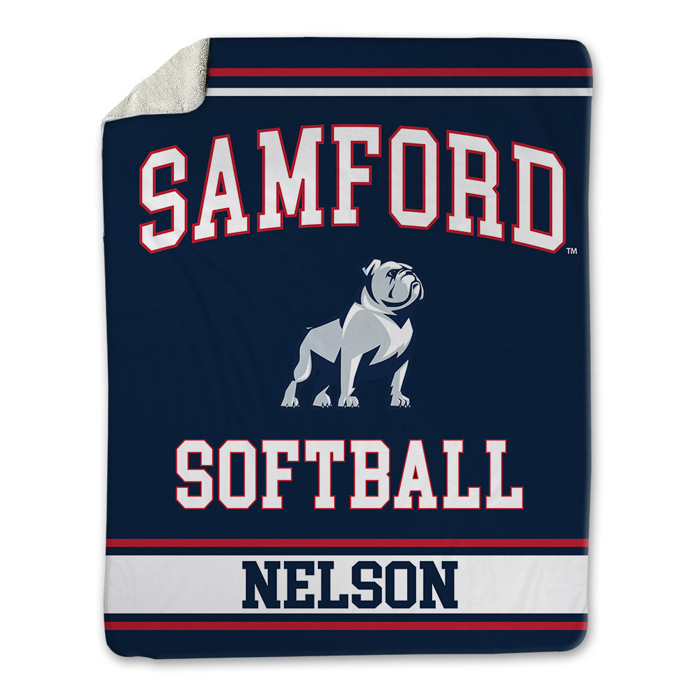 Samford - NCAA Softball : Lindsey Nelson - Blanket-0
