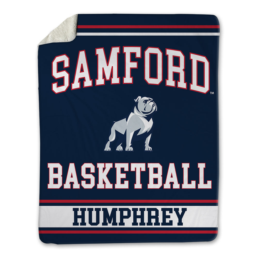 Samford - NCAA Men's Basketball : DaJion Humphrey - Blanket-0