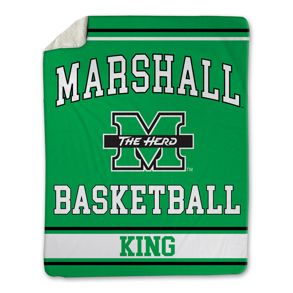Marshall - NCAA Women's Basketball : Blessing King - Blanket-0