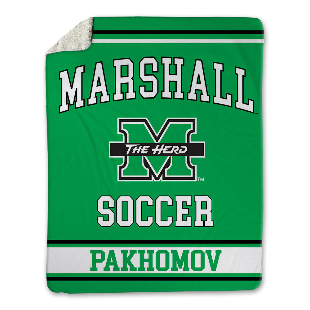 Marshall - NCAA Men's Soccer : Kirill Pakhomov - Blanket-0