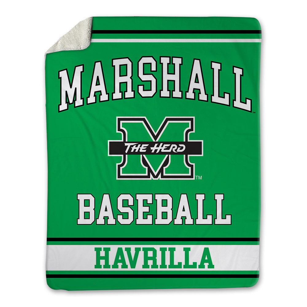 Marshall - NCAA Baseball : AJ Havrilla - Blanket-0