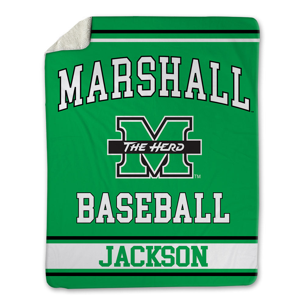 Marshall - NCAA Baseball : Peyton Jackson - Blanket-0