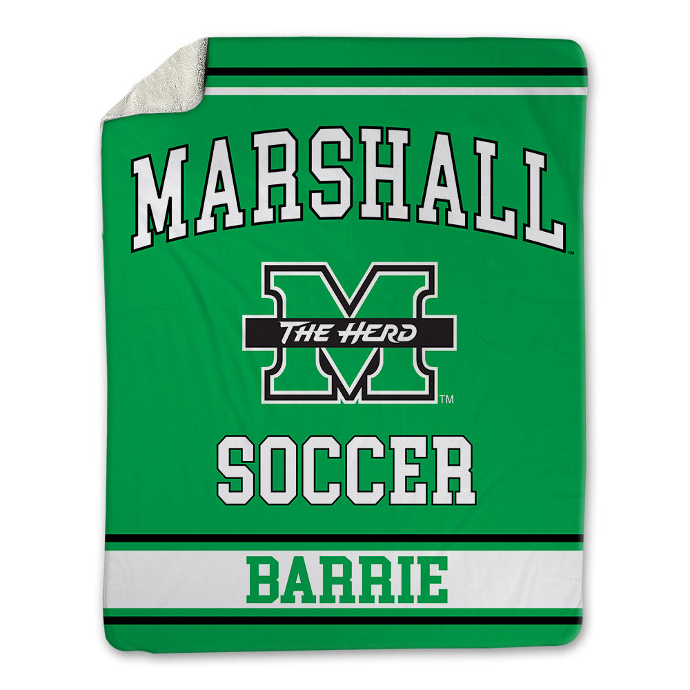 Marshall - NCAA Men's Soccer : Abdul Barrie - Blanket-0