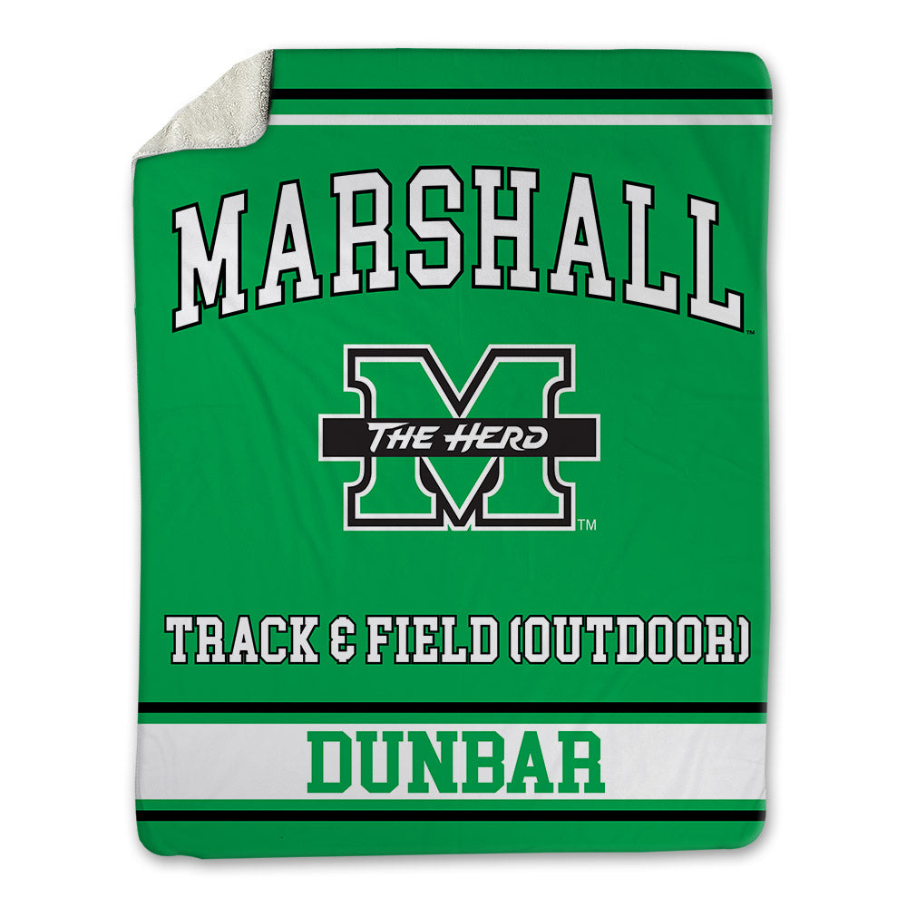 Marshall - NCAA Men's Track & Field : Anthony Dunbar - Blanket-0