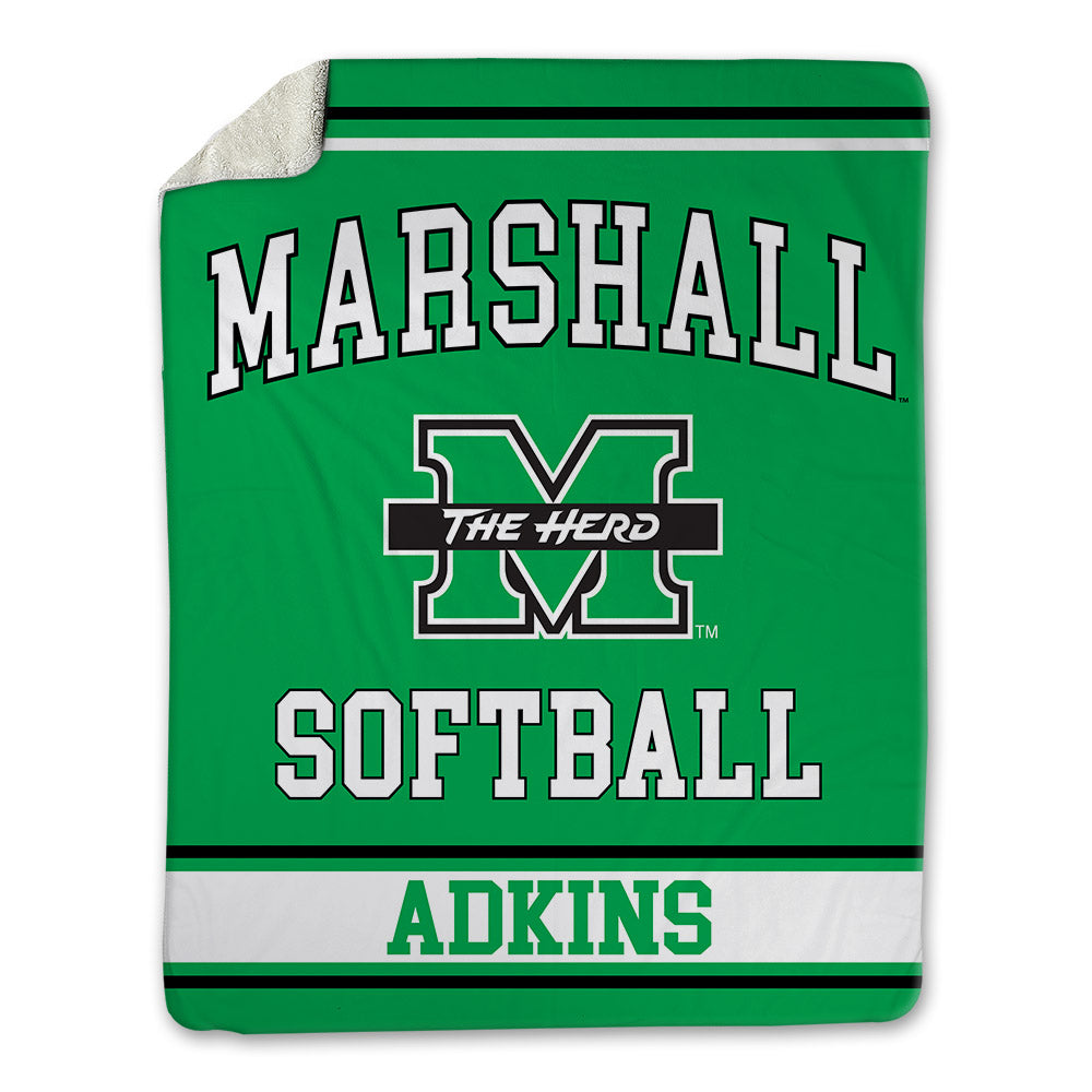 Marshall - NCAA Softball : Haleigh Adkins - Blanket-0