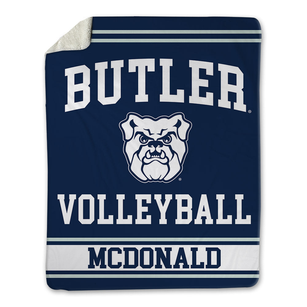 BU - NCAA Women's Volleyball : Zoe McDonald - Blanket-0