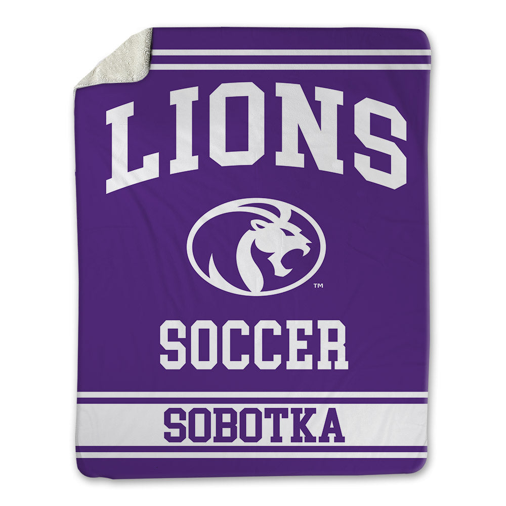 North Alabama - NCAA Women's Soccer : Charlotte Sobotka - Blanket-0