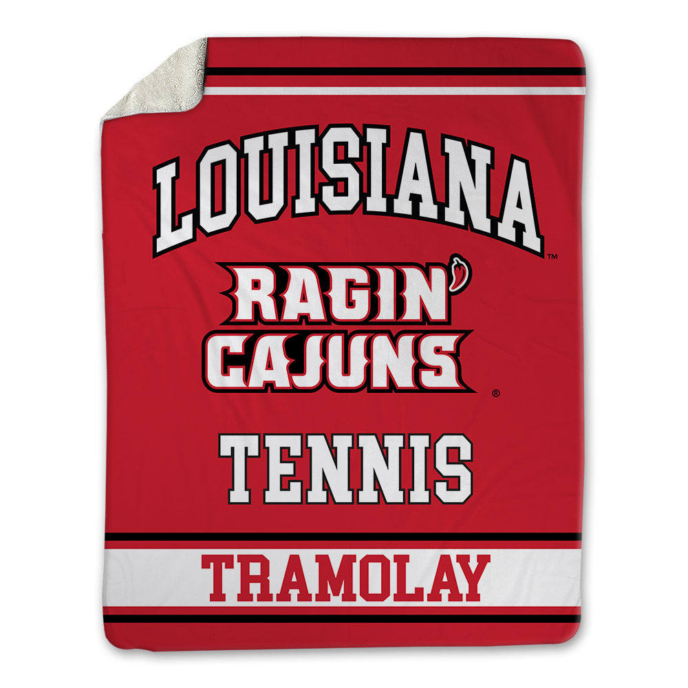 Louisiana - NCAA Men's Tennis : L�onard Tramolay - Blanket-0