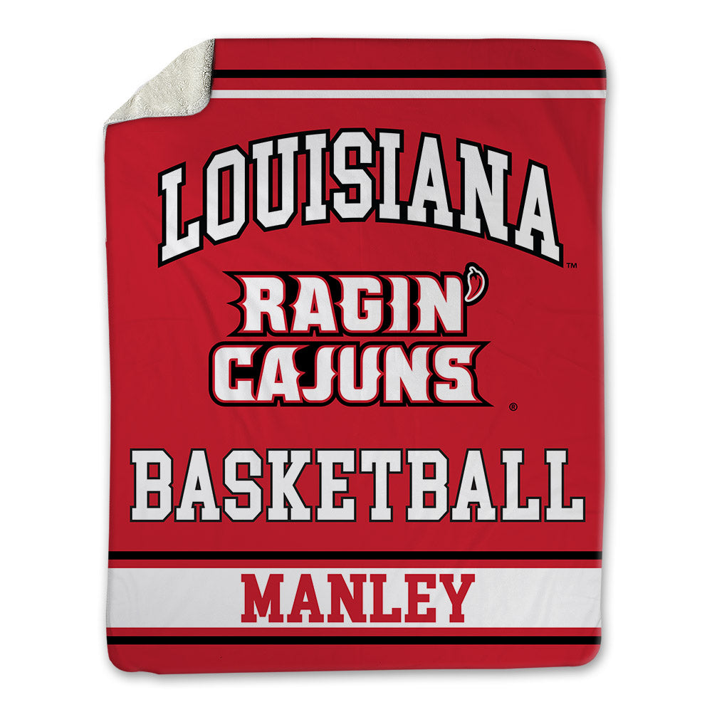 Louisiana - NCAA Women's Basketball : Mikaylah Manley - Blanket-0