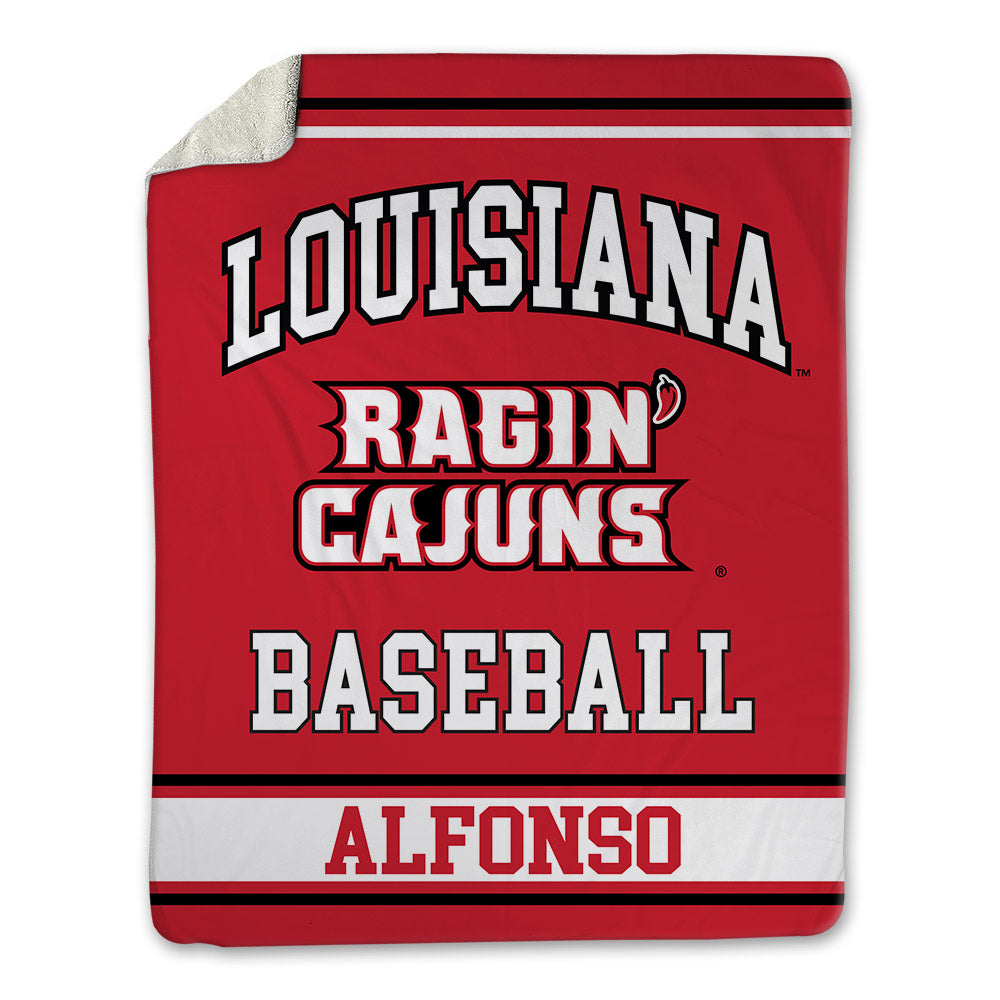Louisiana - NCAA Baseball : Cowan Alfonso - Blanket-0