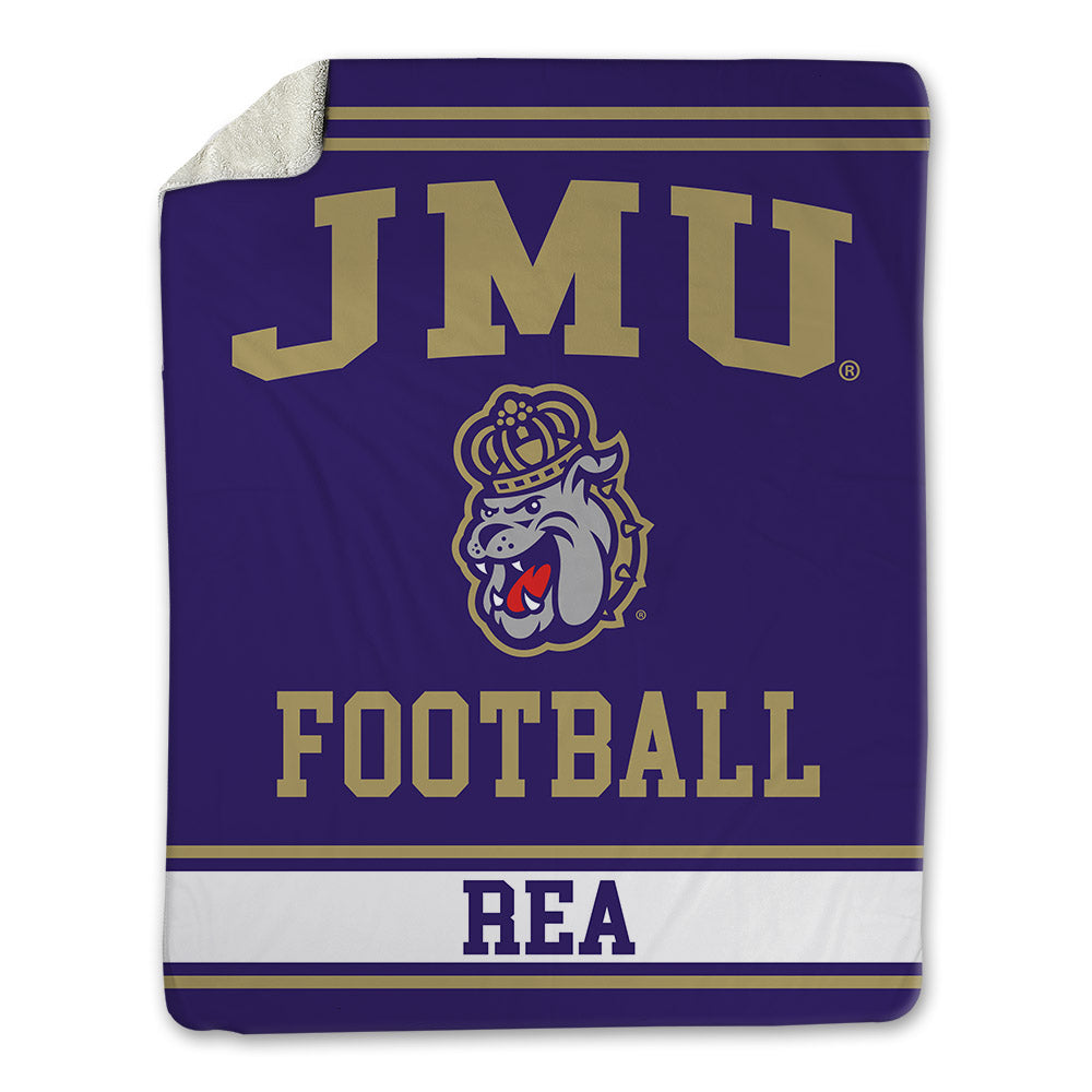 JMU - NCAA Football : Patrick Rea - Blanket-0