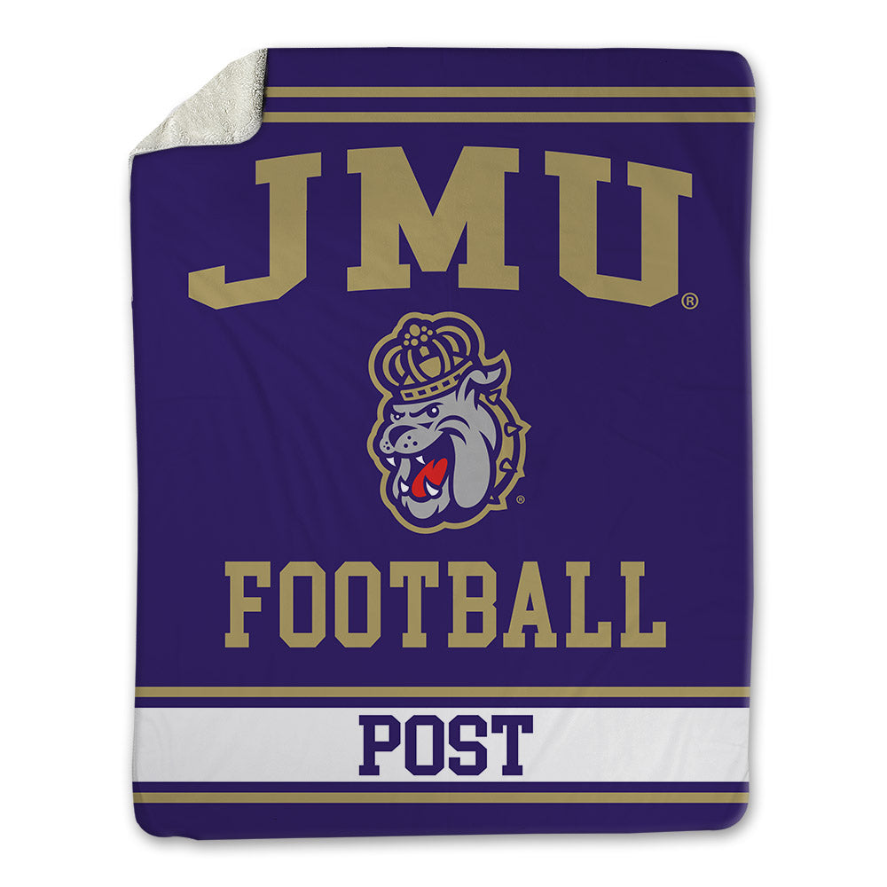 JMU - NCAA Football : Ryder Post - Blanket-0