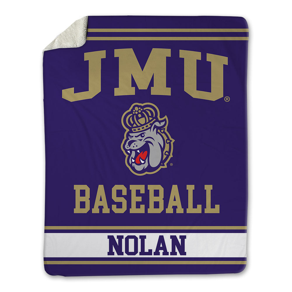 JMU - NCAA Baseball : Isaiah Nolan - Blanket-0