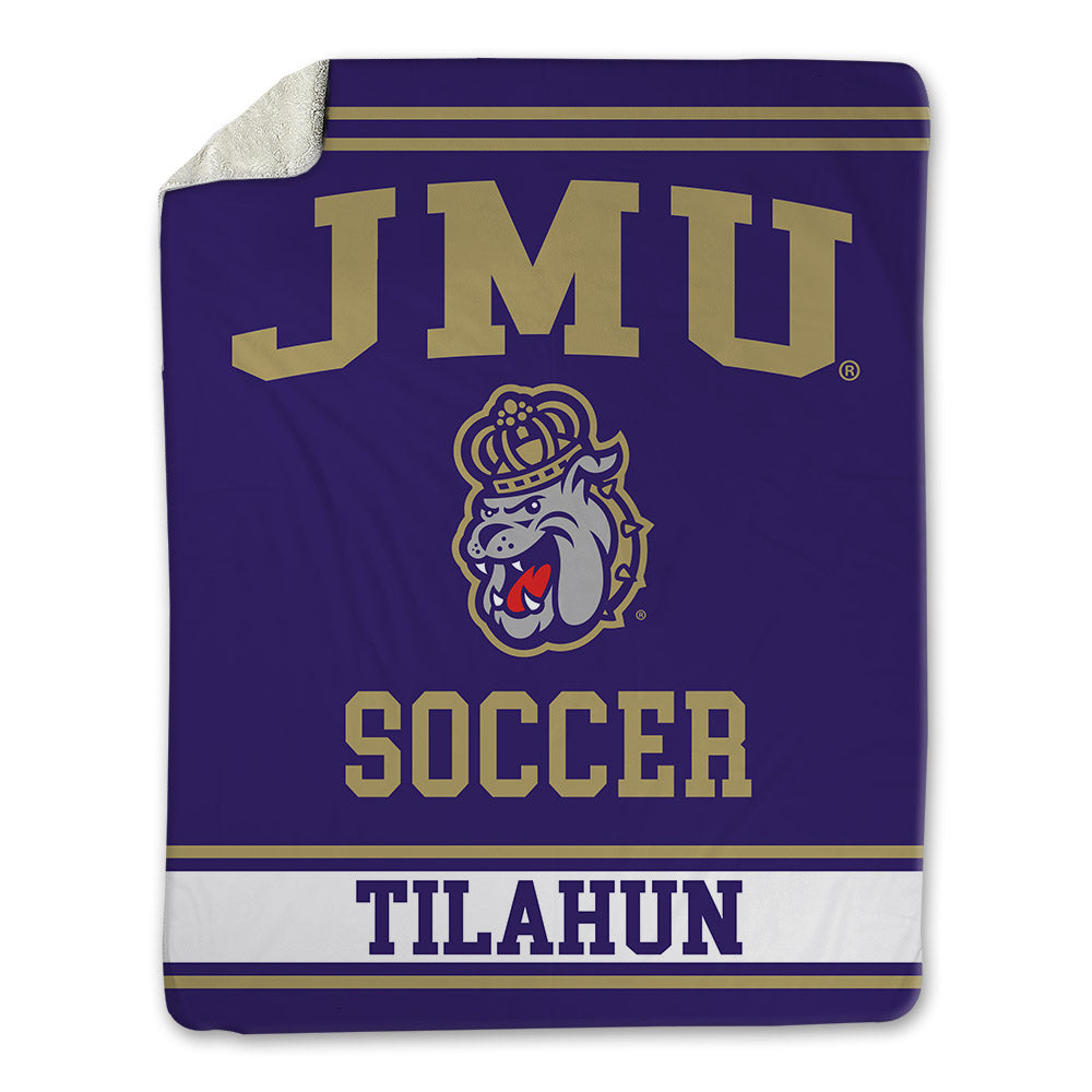 JMU - NCAA Men's Soccer : Henok Tilahun - Blanket-0