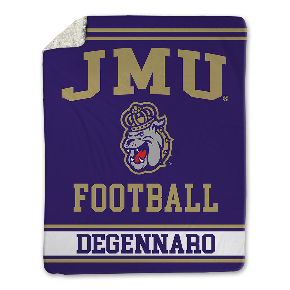 JMU - NCAA Football : Nick DeGennaro - Blanket-0
