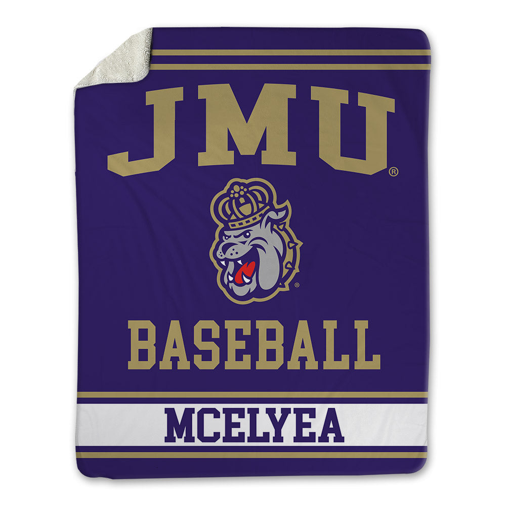 JMU - NCAA Baseball : Blake Mcelyea - Blanket-0