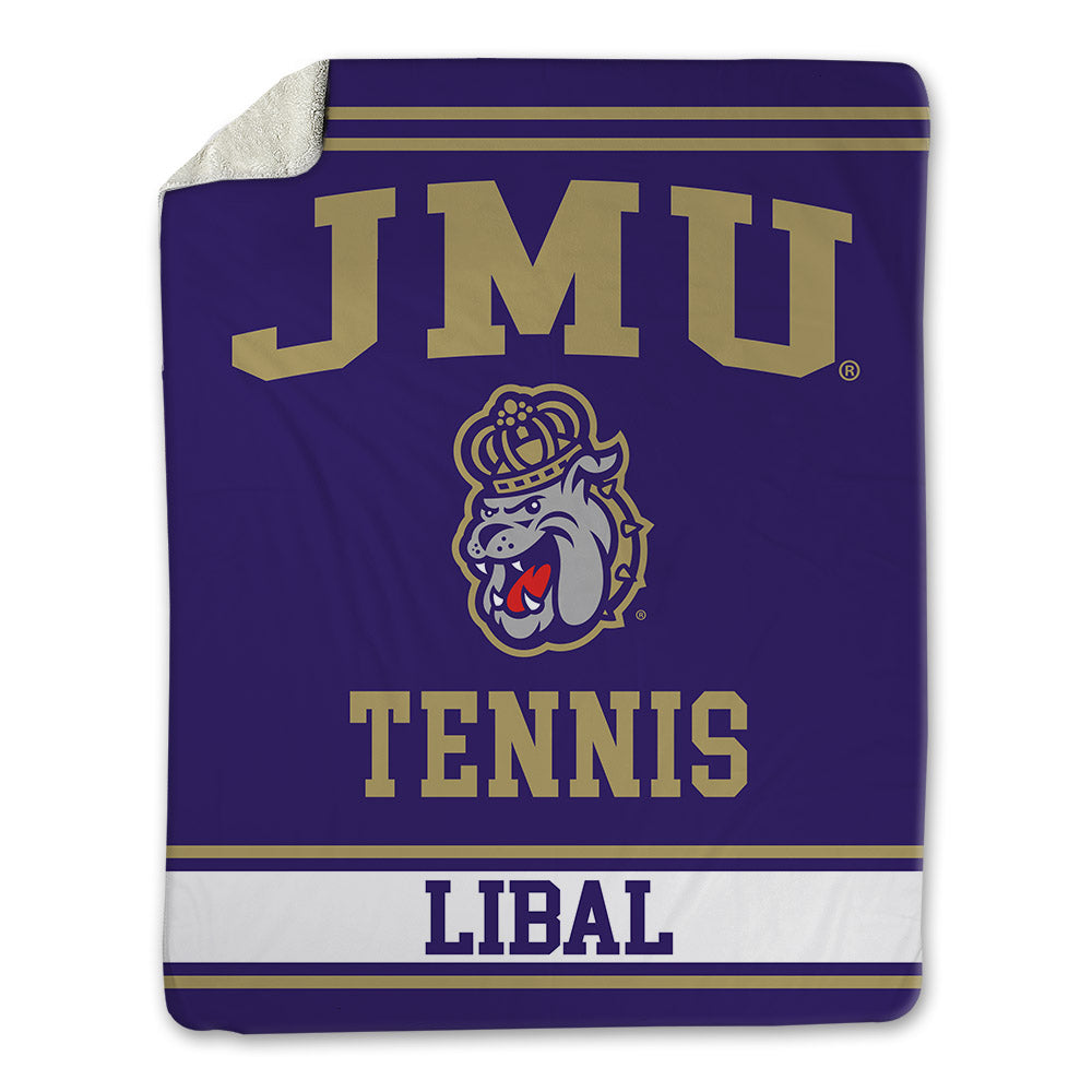 JMU - NCAA Men's Tennis : Gur Libal - Blanket-0
