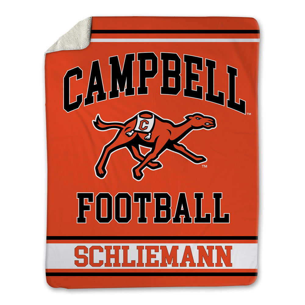 Campbell - NCAA Football : Christian Schliemann - Blanket-0