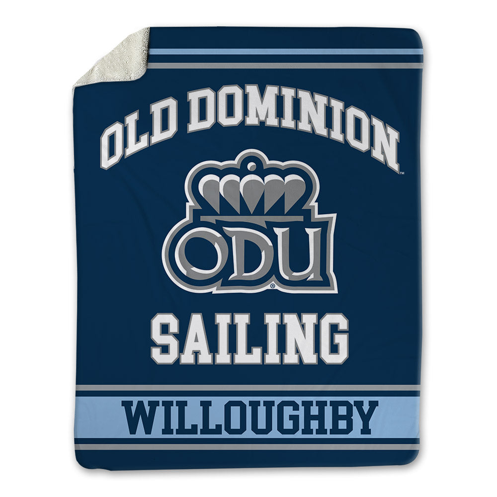 Old Dominion - NCAA Men's Sailing : Jonah Willoughby - Blanket-0