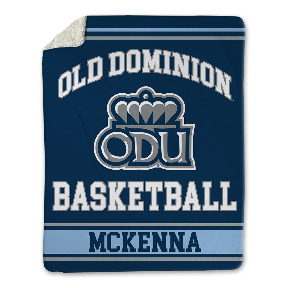 Old Dominion - NCAA Men's Basketball : Drew Mckenna - Blanket-0