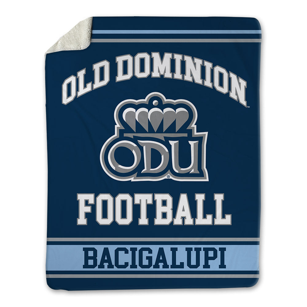 Old Dominion - NCAA Football : Jonathan Bacigalupi - Blanket-0