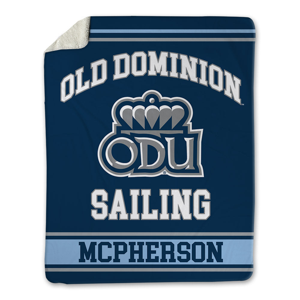 Old Dominion - NCAA Men's Sailing : Collin McPherson - Blanket-0