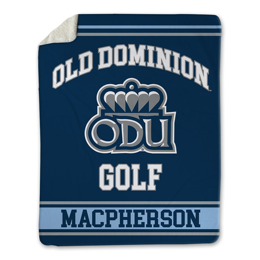 Old Dominion - NCAA Men's Golf : Joe MacPherson - Blanket-0