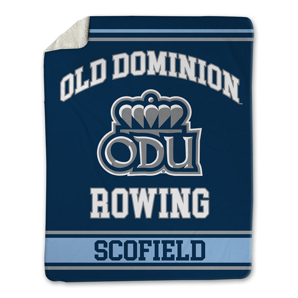 Old Dominion - NCAA Women's Rowing : Trinity Scofield - Blanket-0