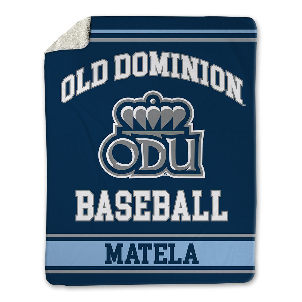 Old Dominion - NCAA Baseball : Bailey Matela - Blanket-0