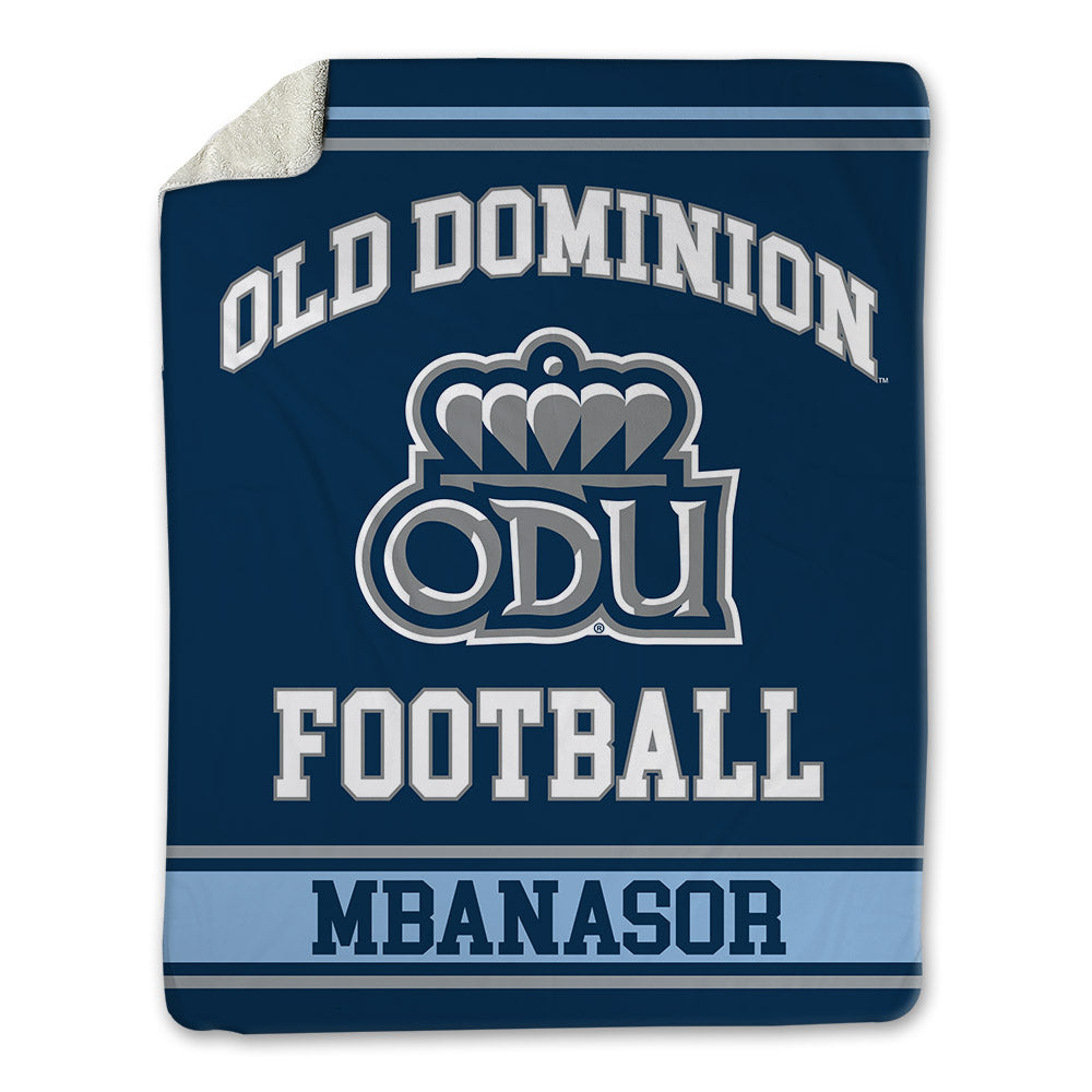 Old Dominion - NCAA Football : Sidney Mbanasor - Blanket-0