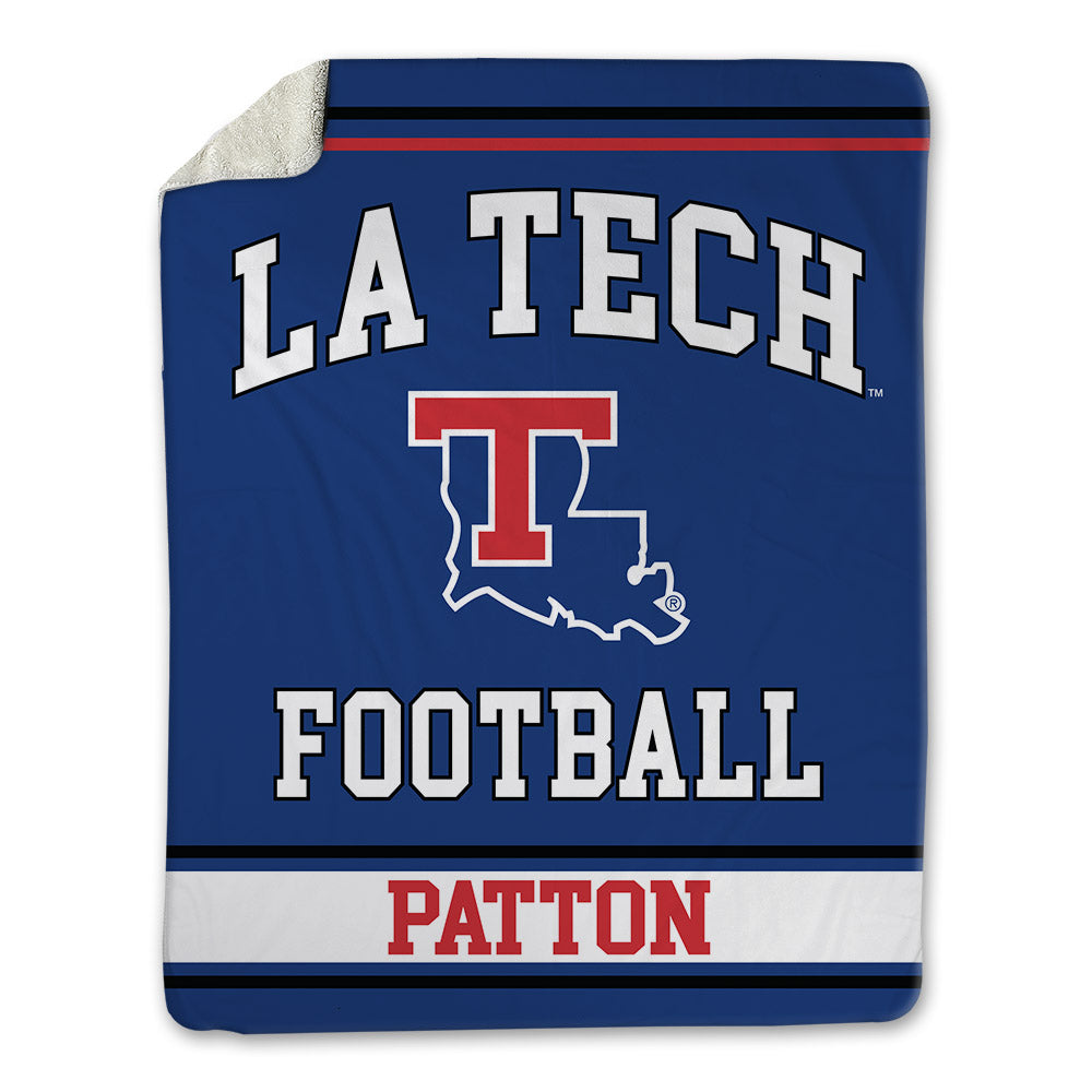 LA Tech - NCAA Football Legends : Quinton Patton - Blanket-0