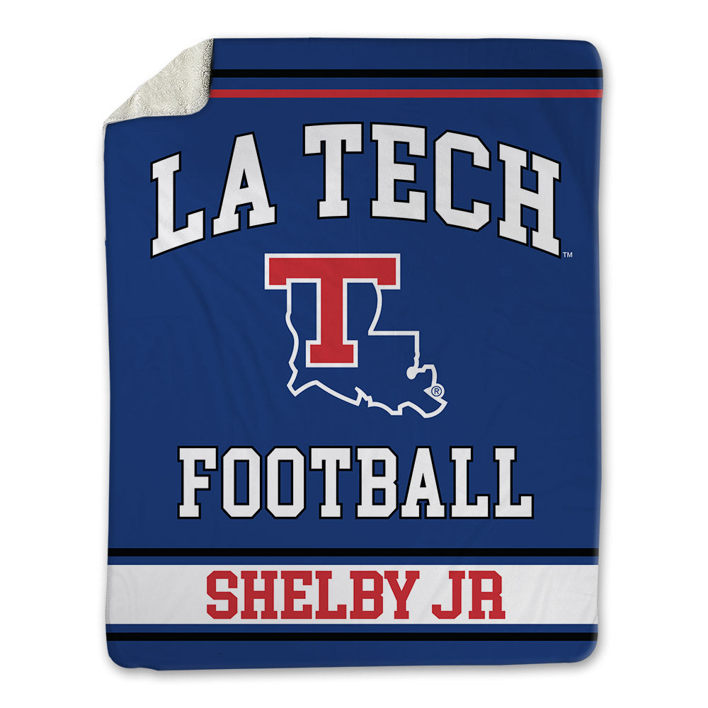 LA Tech - NCAA Football : Jhamal Shelby Jr - Blanket-0