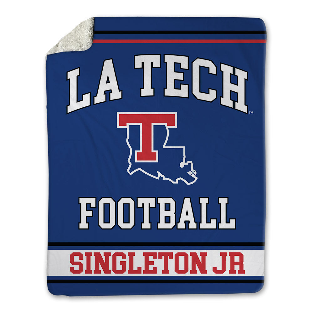 LA Tech - NCAA Football : Marques Singleton Jr - Blanket-0