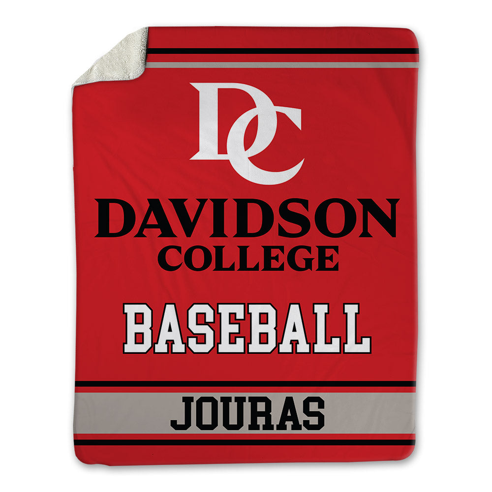 Davidson - NCAA Baseball : Noah Jouras - Blanket-0