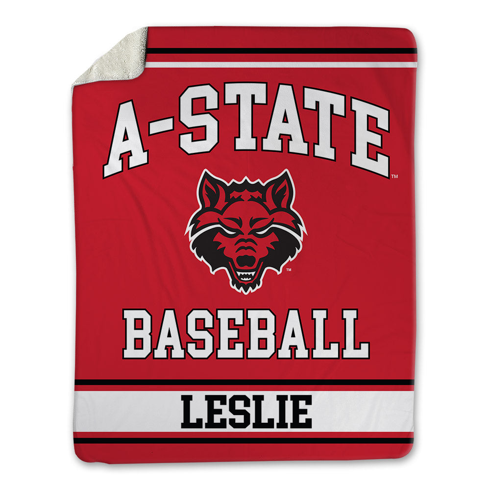 Arkansas State - NCAA Baseball : Will Leslie - Blanket-0