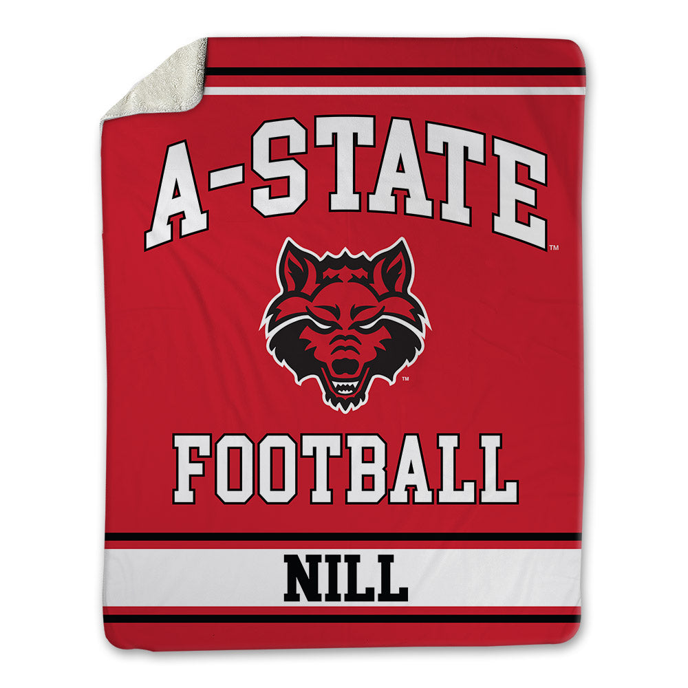 Arkansas State - NCAA Football : Kyle Nill - Blanket-0