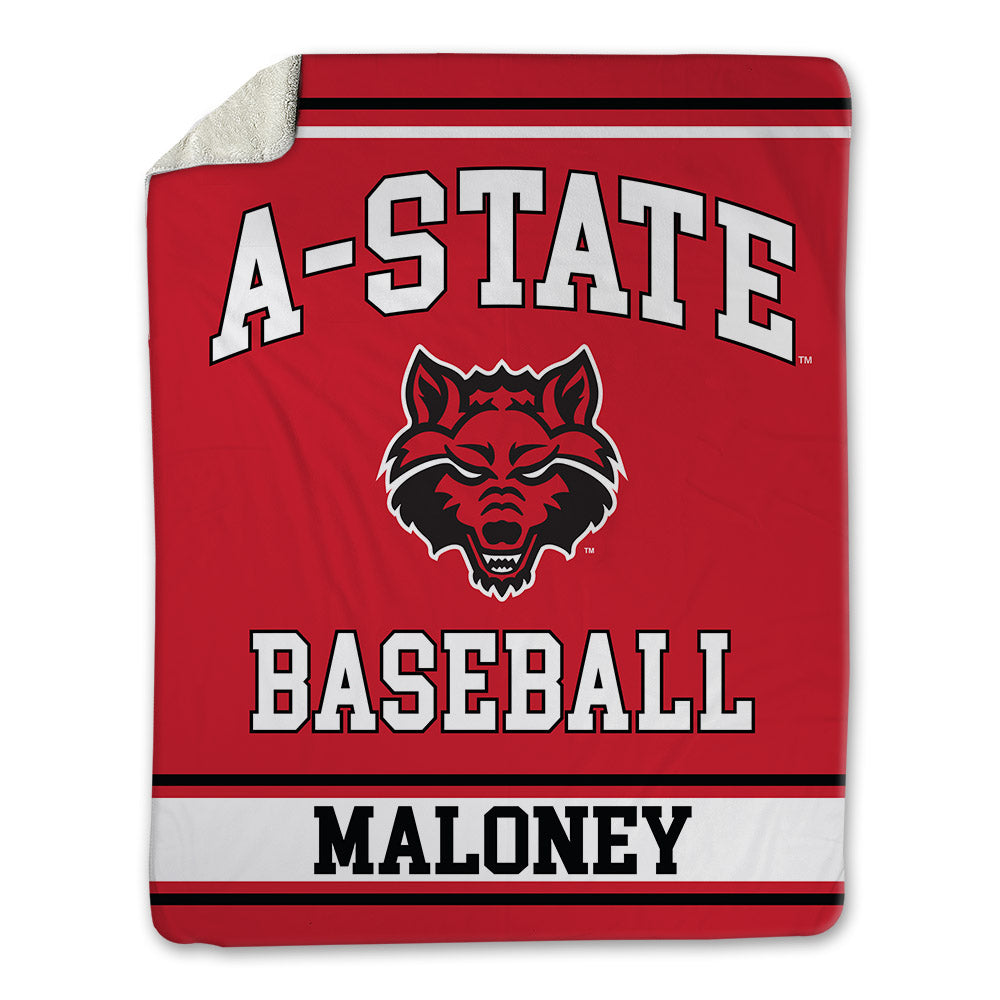 Arkansas State - NCAA Baseball : Collin Maloney - Blanket-0