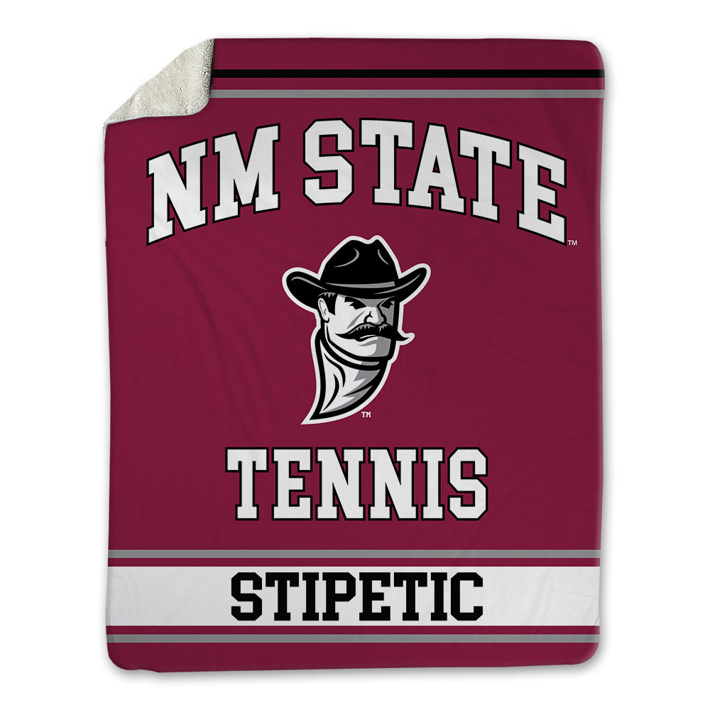 NMSU - NCAA Men's Tennis : Roko Stipetic - Blanket-0