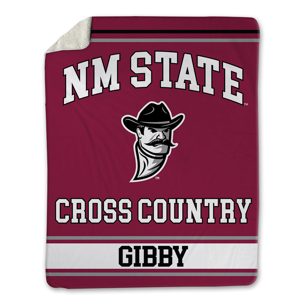 NMSU - NCAA Men's Cross Country : Andrew Gibby - Blanket-0