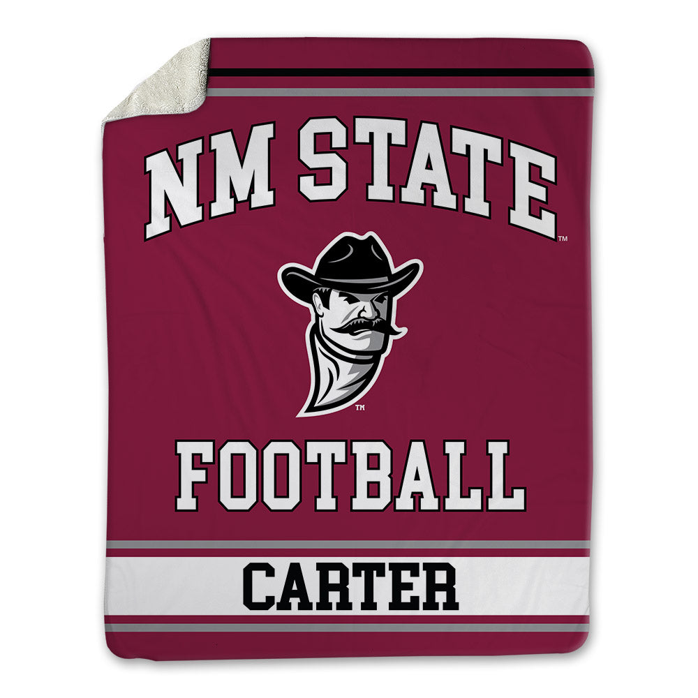 NMSU - NCAA Football : Raylon Carter - Blanket-0