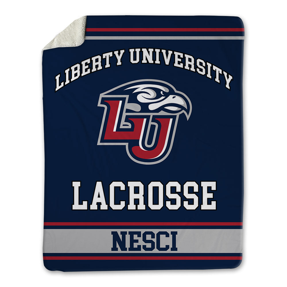 Liberty - NCAA Women's Lacrosse : Sophia Nesci - Blanket-0