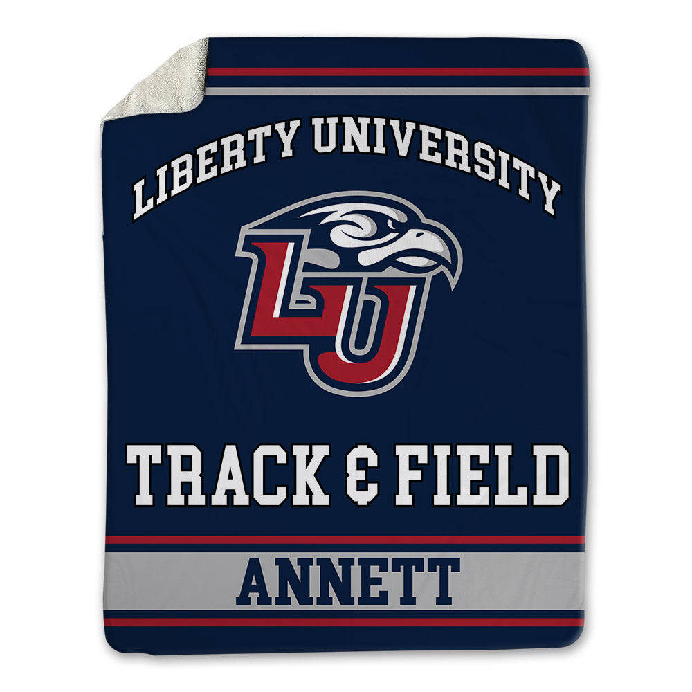 Liberty - NCAA Men's Track & Field : Robbie Annett - Blanket-0