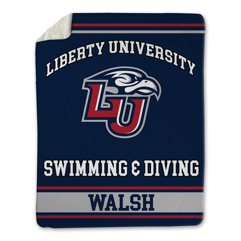 Liberty - NCAA Women's Swimming & Diving : Kayla Walsh - Blanket-0