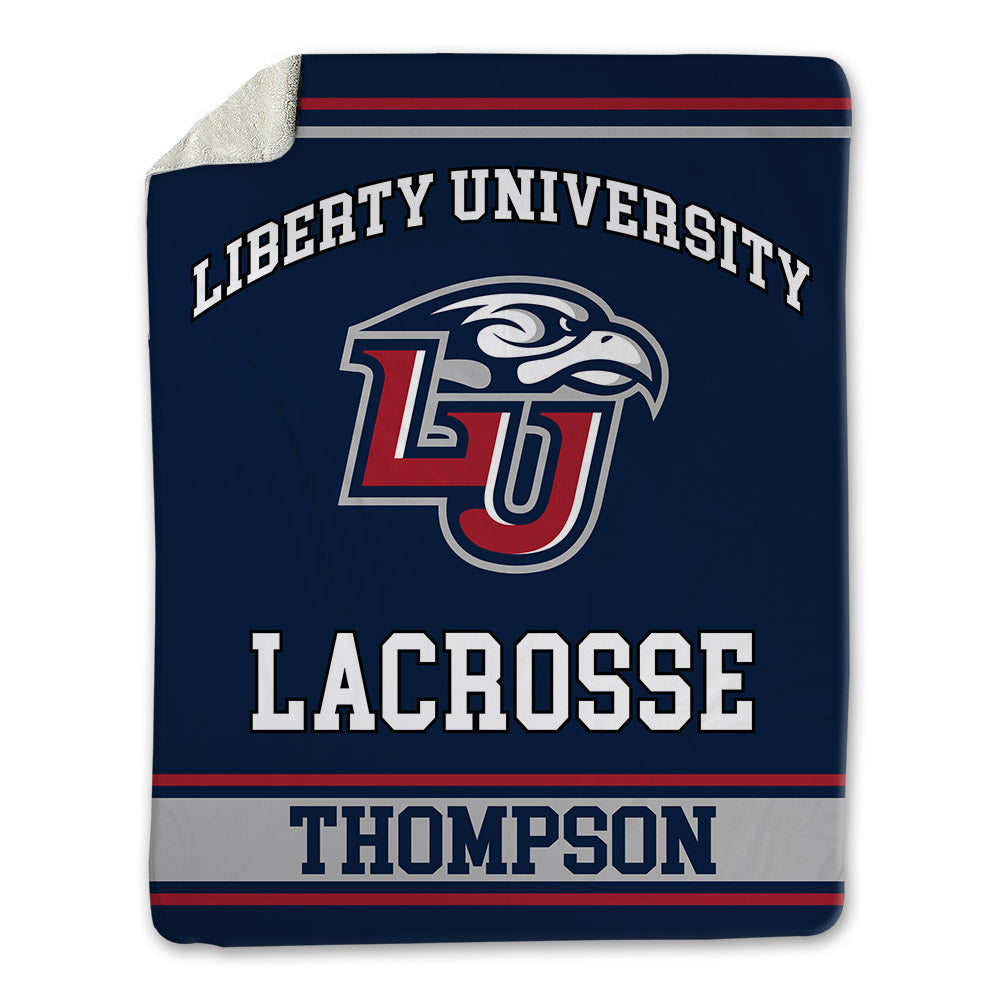 Liberty - NCAA Women's Lacrosse : Ava Thompson - Blanket-0