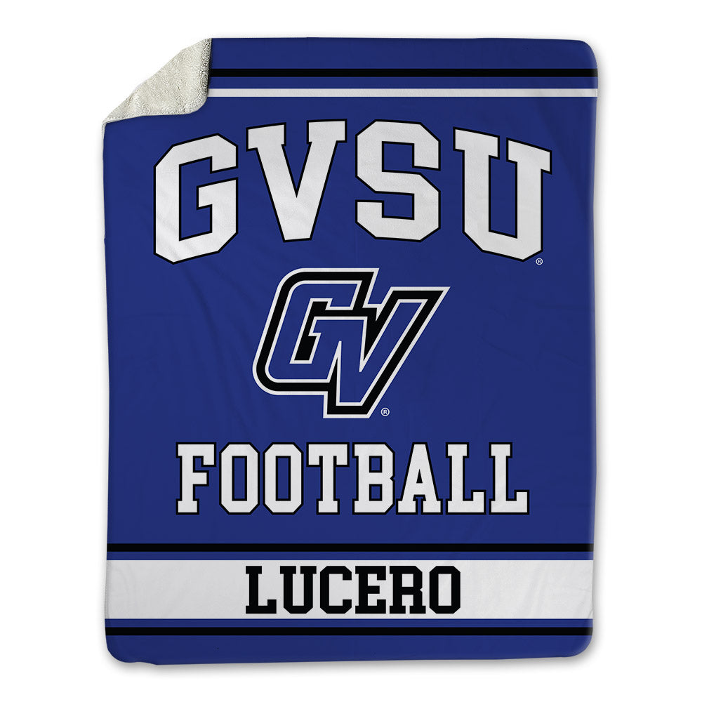 Grand Valley - NCAA Football : Aidan Lucero - Blanket-0