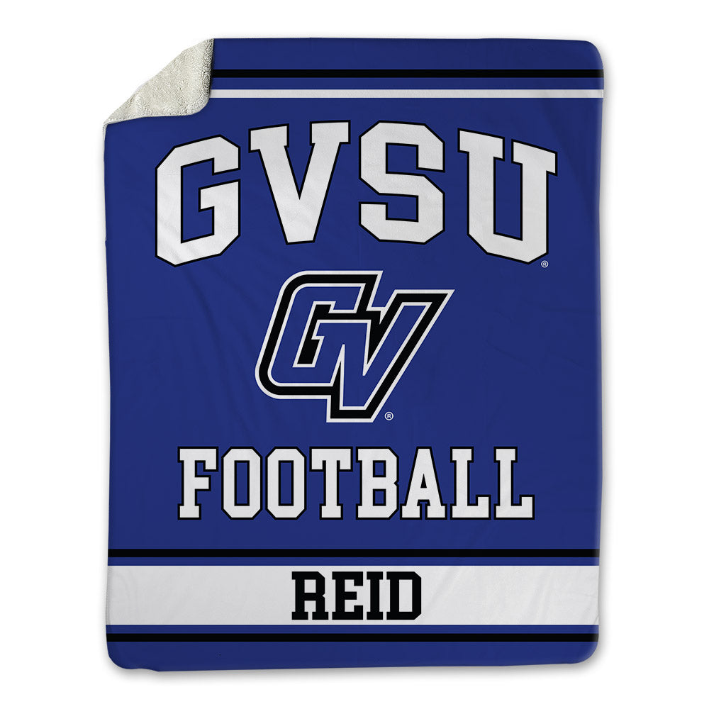 Grand Valley - NCAA Football : Terez Reid - Blanket-0