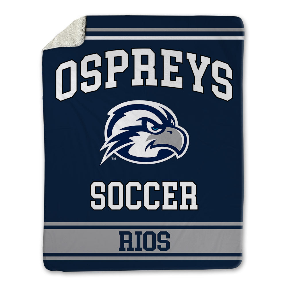 UNF - NCAA Men's Soccer : Rafa Rios - Blanket-0